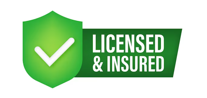 Fully licensed and insured masonry contractor shield for Emerson Masonry Inc.