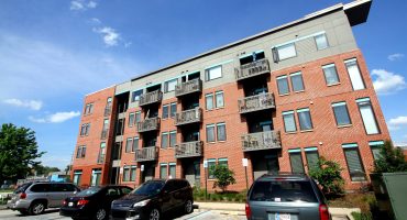 Multi-Story Brick and Panel Apartment Exterior
